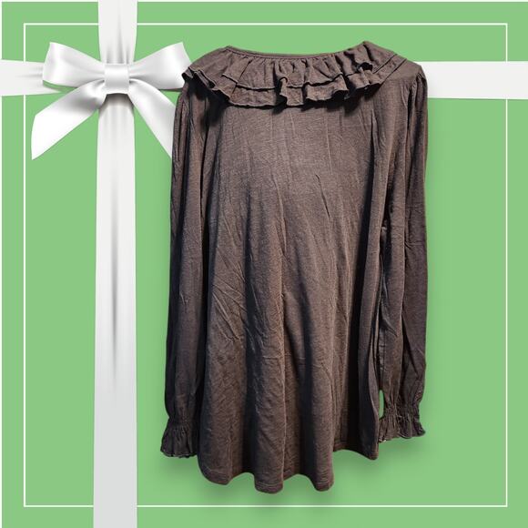 Women's Black Blouse - Picture 2 of 5